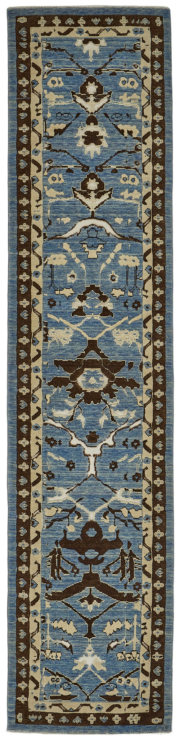 3x12 Hand-Loomed Oushak Rug - 51128