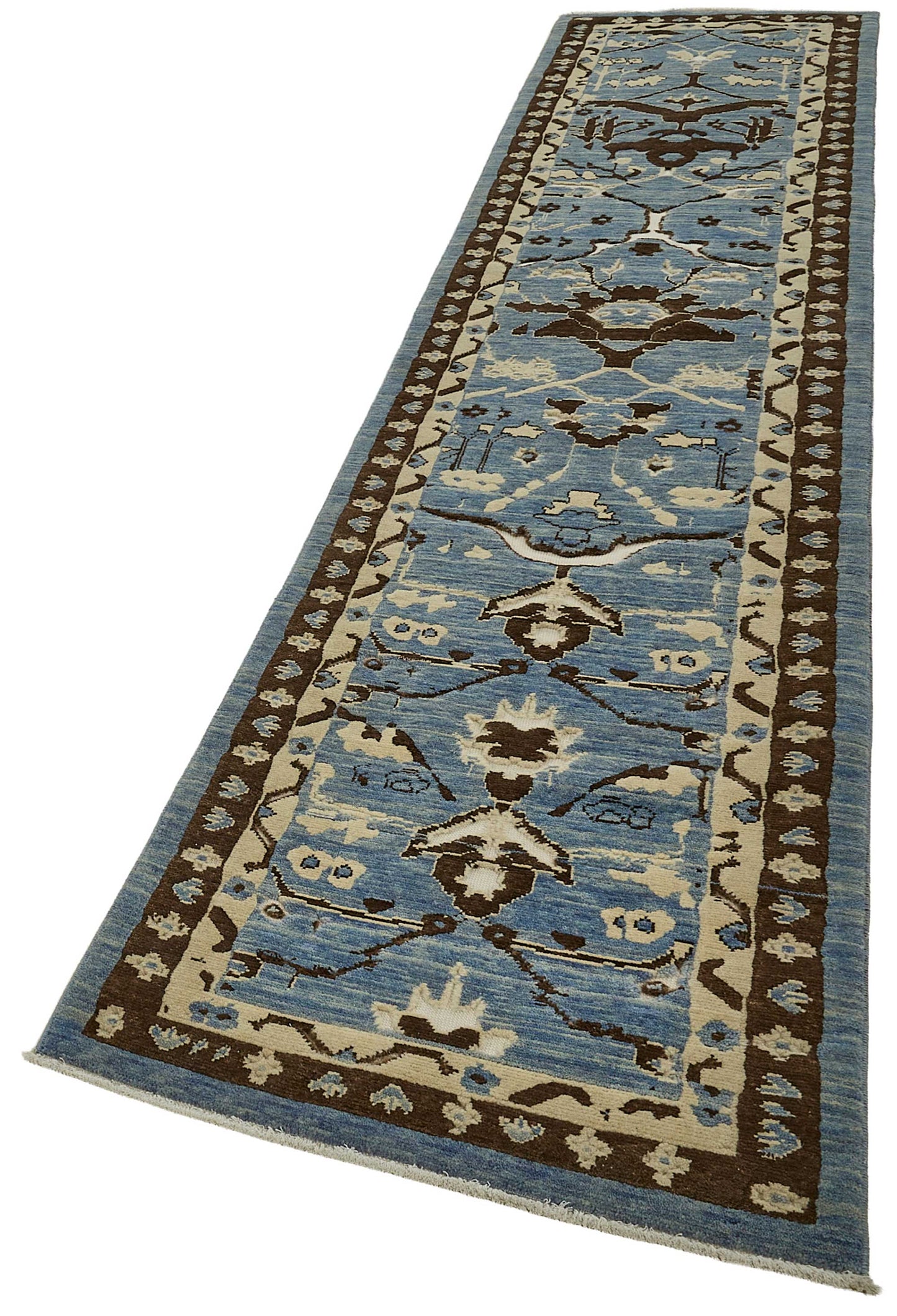 3x12 Hand-Loomed Oushak Rug - 51128