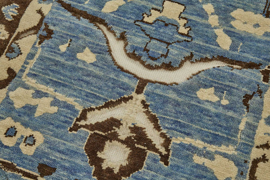 3x12 Hand-Loomed Oushak Rug - 51128