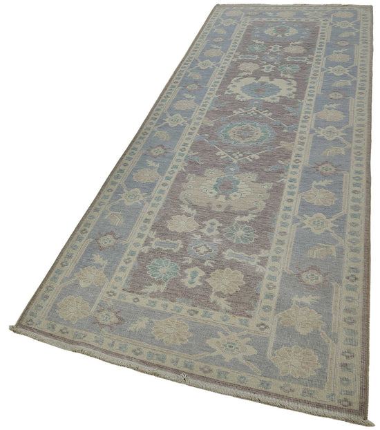 3x11 Hand-Loomed Oushak Rug - 51129