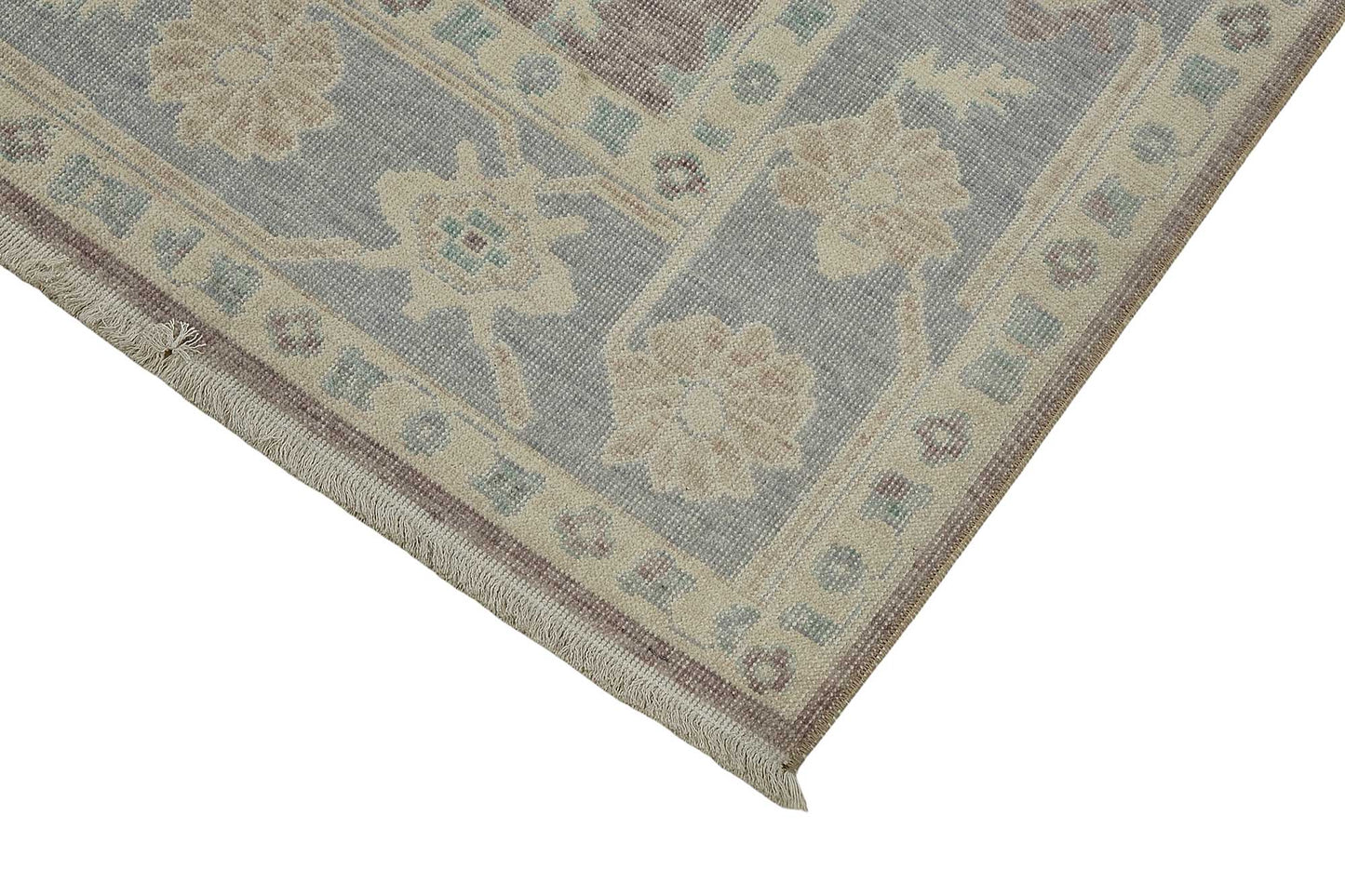 3x11 Hand-Loomed Oushak Rug - 51129