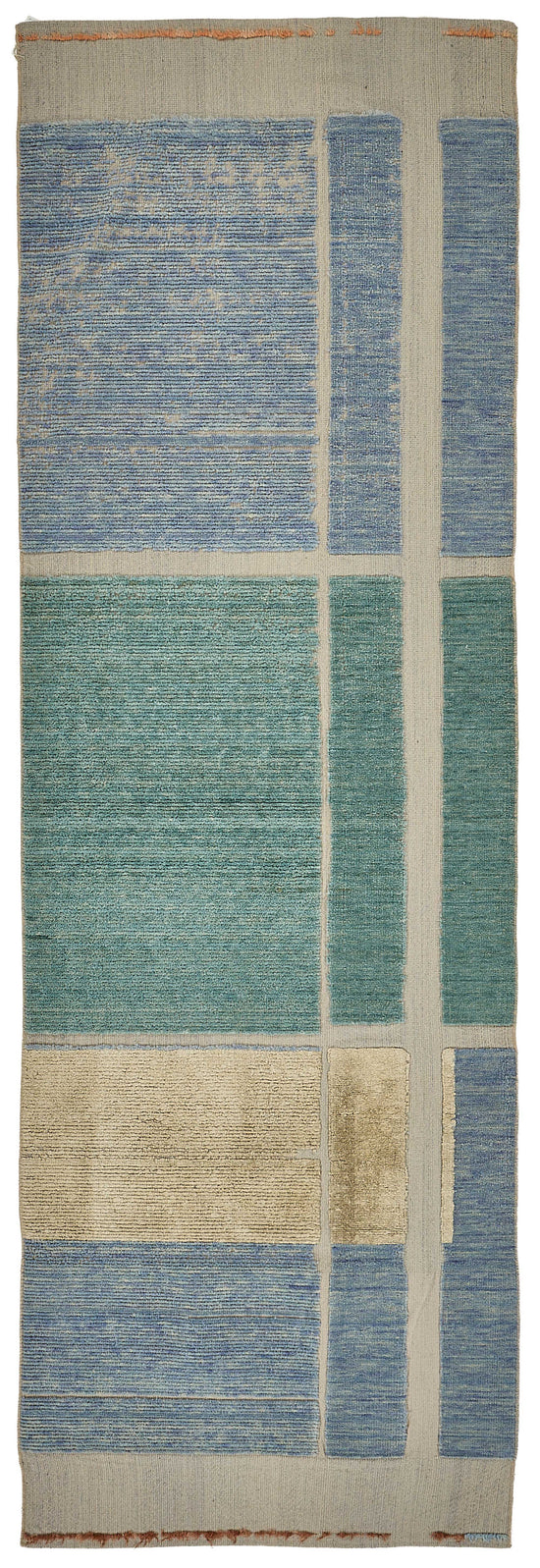 3x11 Hand-Loomed Oushak Rug - 51131