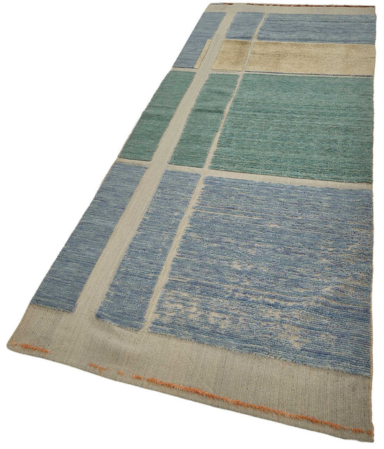 3x11 Hand-Loomed Oushak Rug - 51131