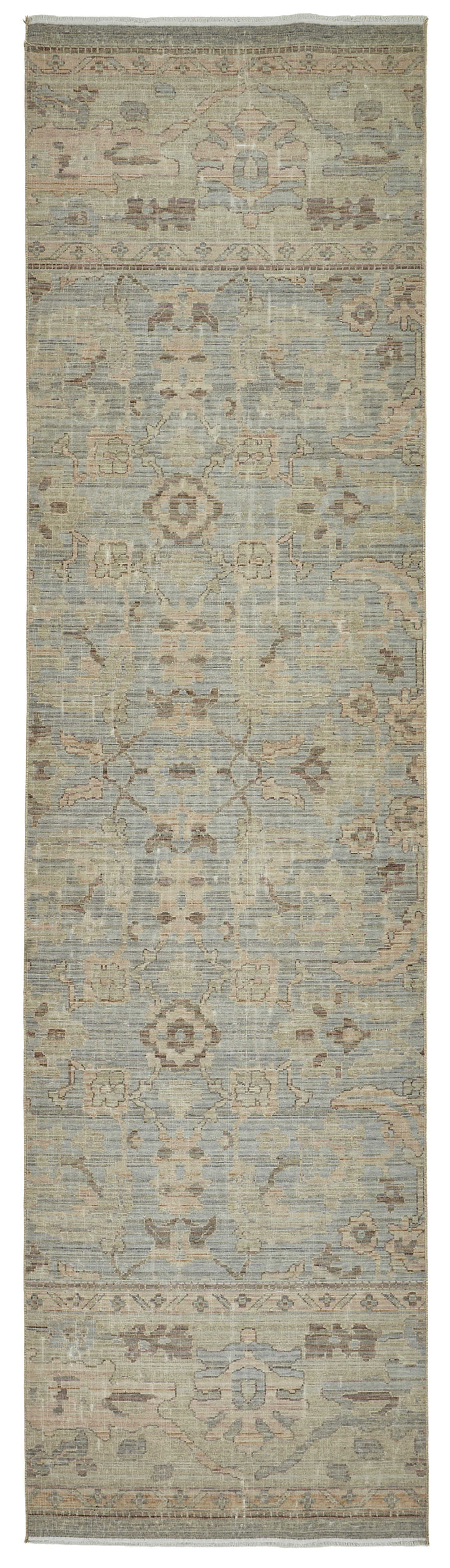 3x11 Hand-Loomed Oushak Rug - 51132