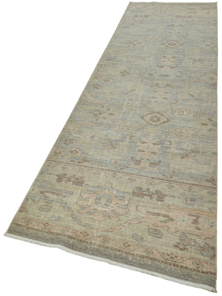 3x11 Hand-Loomed Oushak Rug - 51132