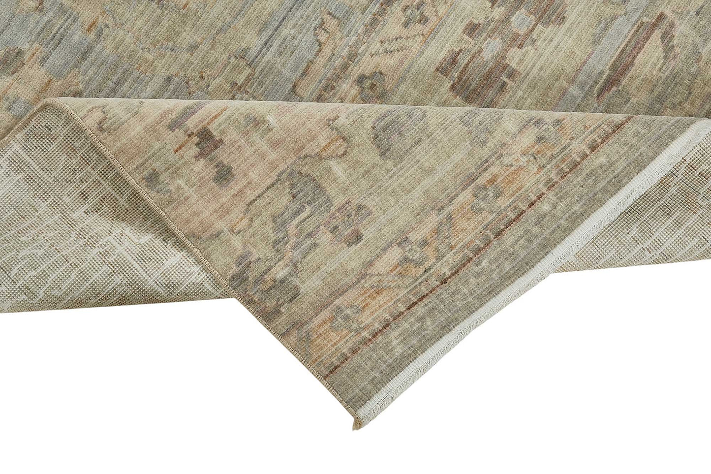 3x11 Hand-Loomed Oushak Rug - 51132