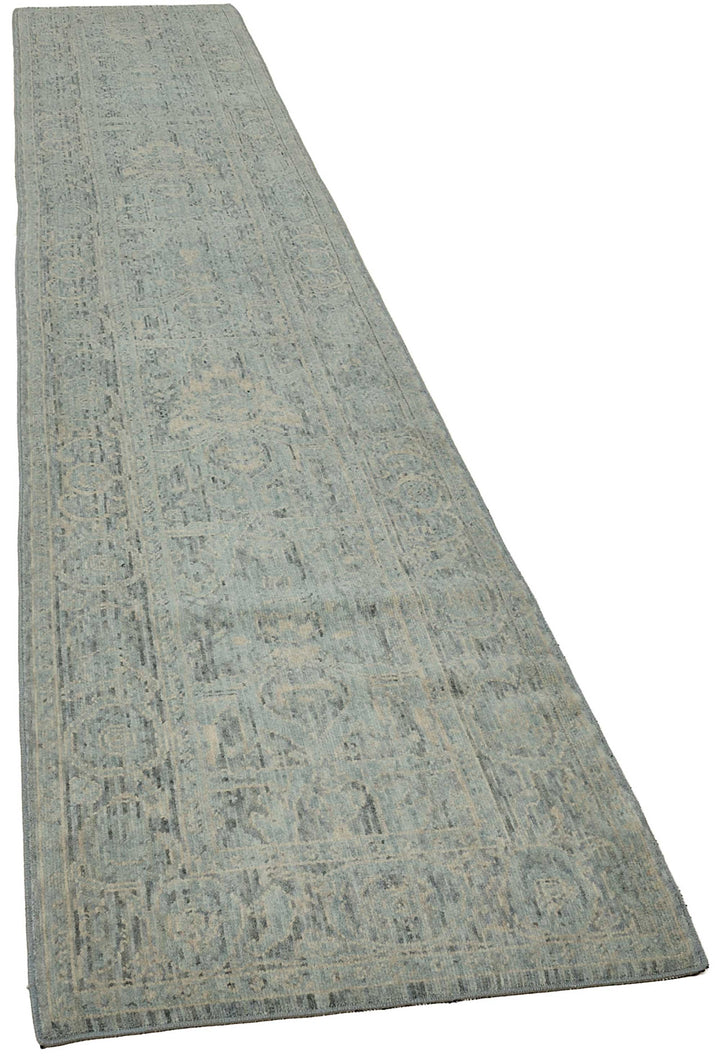 2x13 Hand-Loomed Oushak Rug - 51137