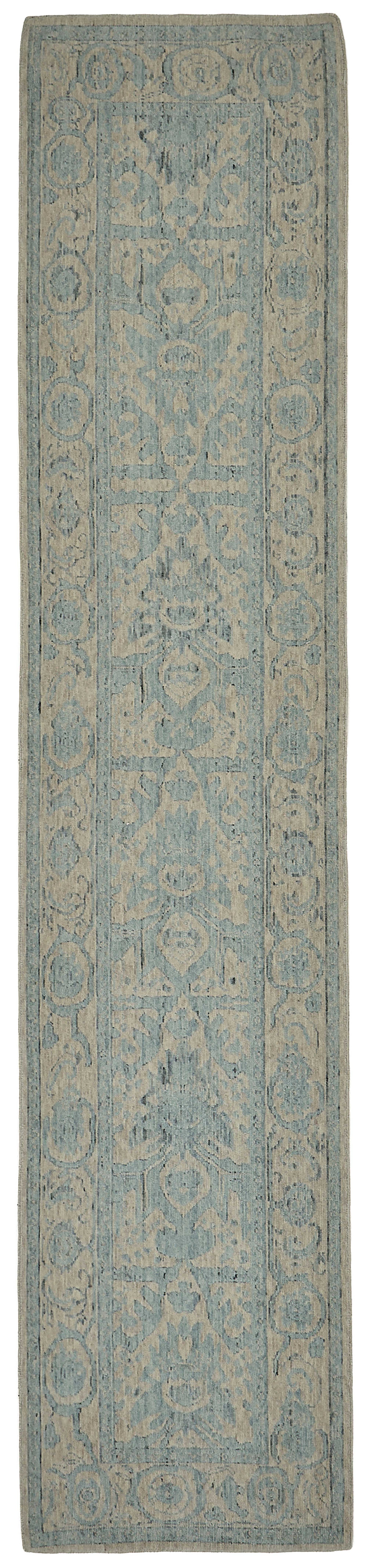 2x11 Hand-Loomed Oushak Rug - 51138