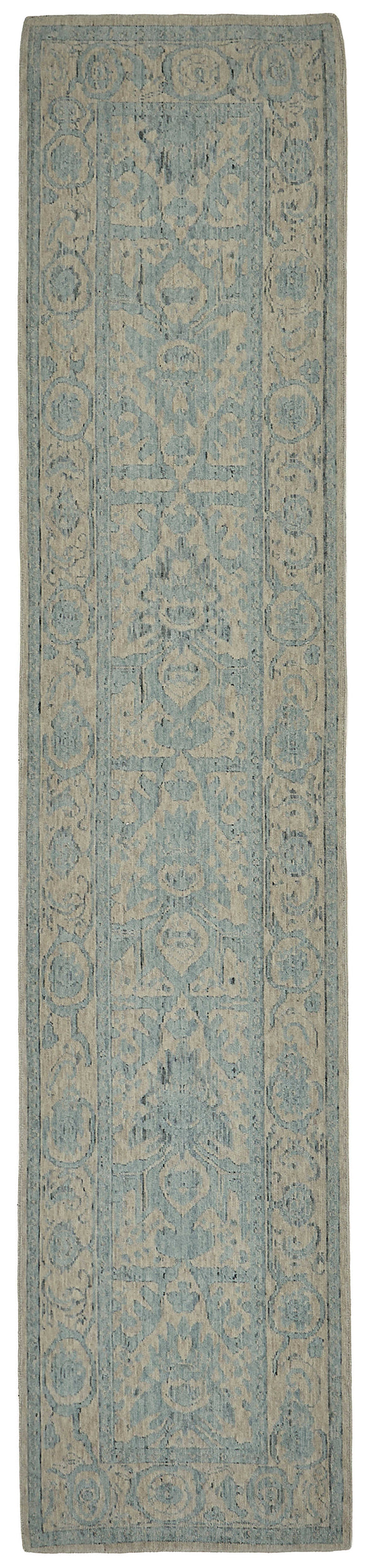 2x11 Hand-Loomed Oushak Rug - 51138