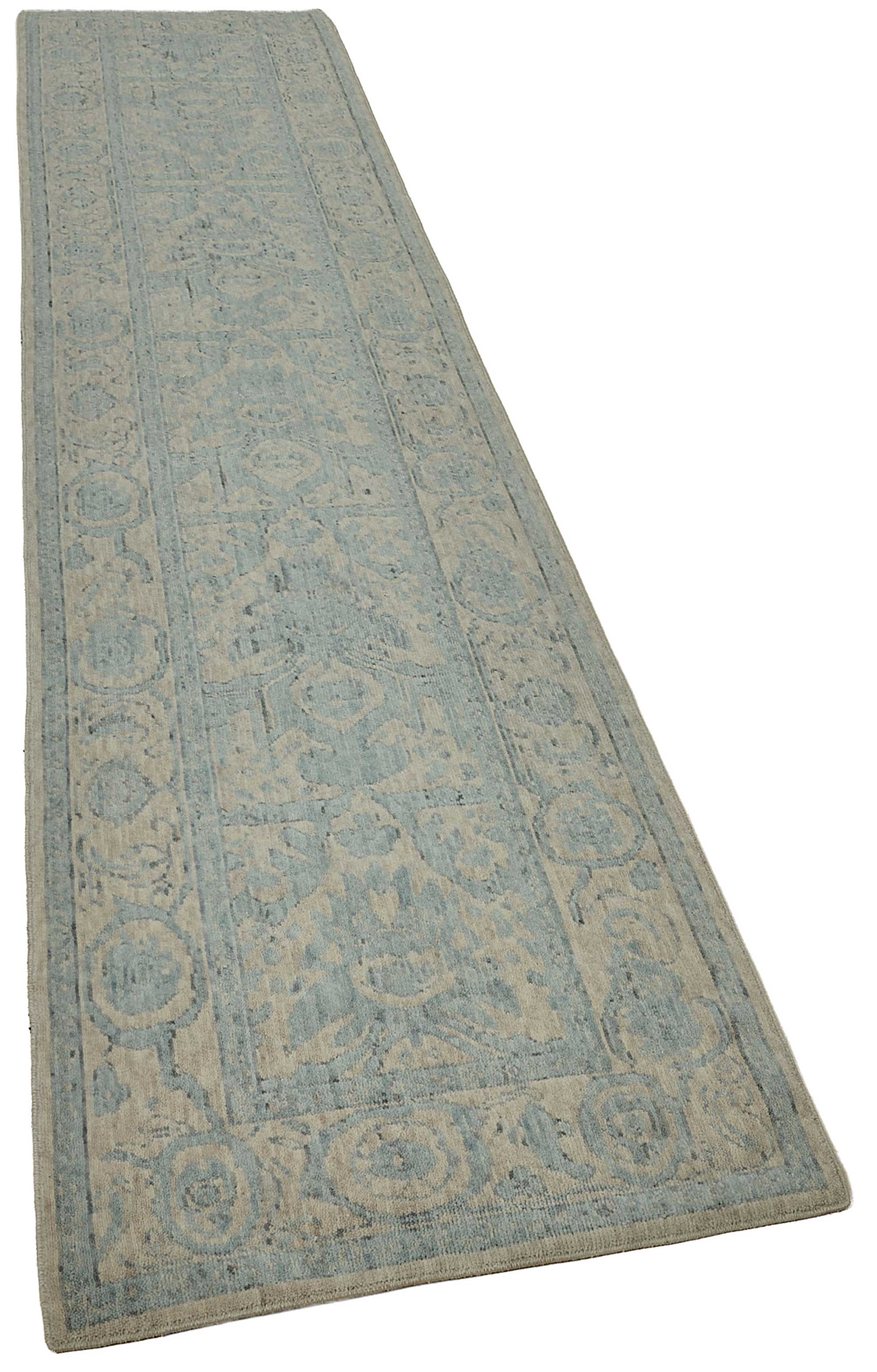 2x11 Hand-Loomed Oushak Rug - 51138