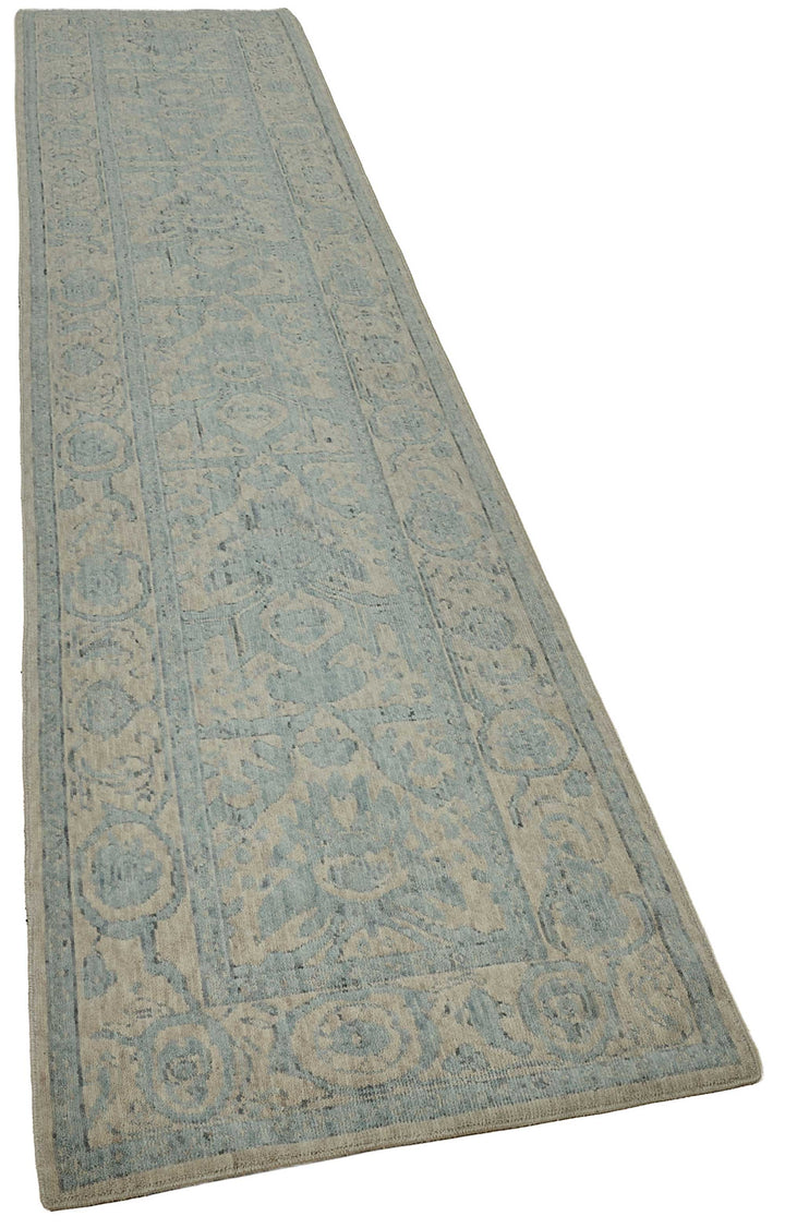 2x11 Hand-Loomed Oushak Rug - 51138