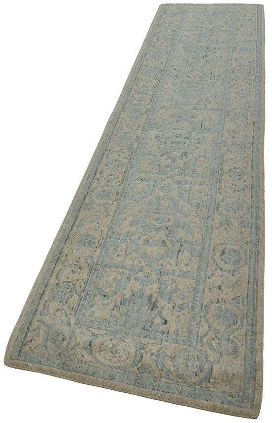 2x11 Hand-Loomed Oushak Rug - 51138