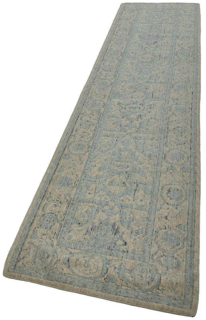2x11 Hand-Loomed Oushak Rug - 51138