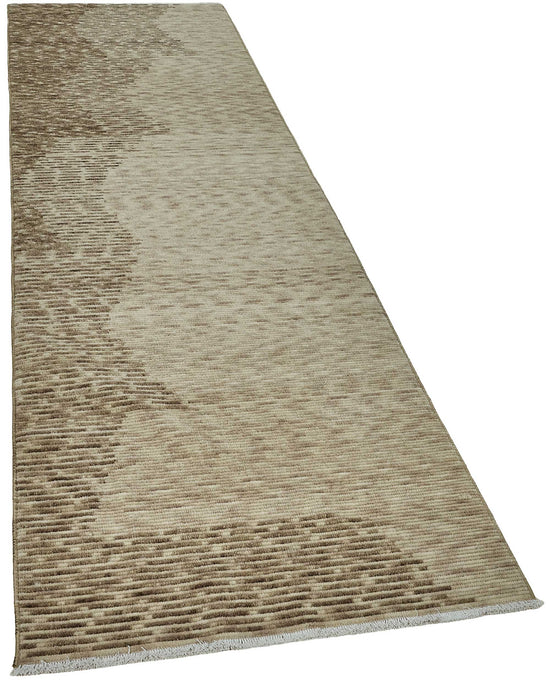 3x10 Hand-Loomed Oushak Rug - 51144