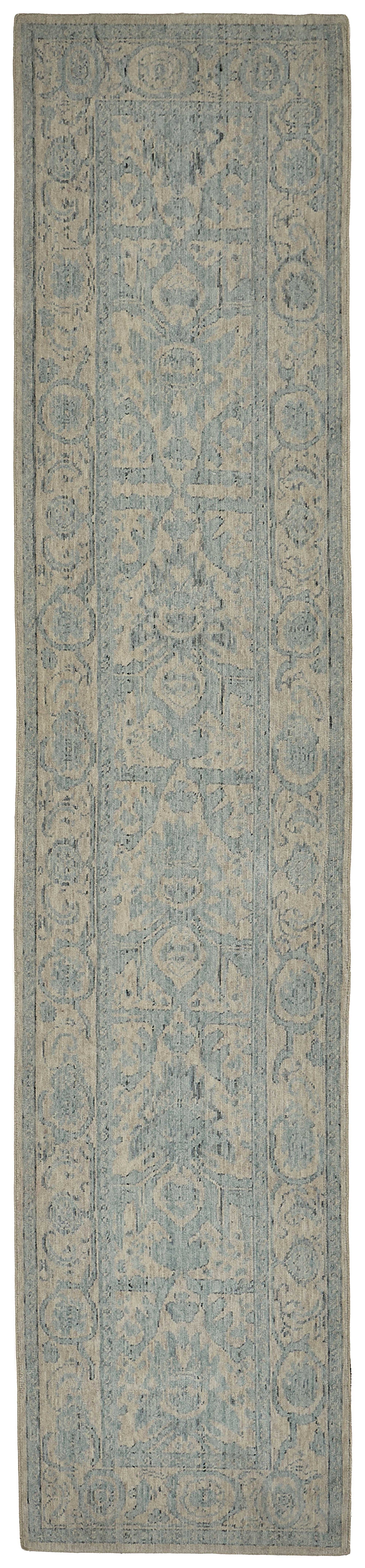 2x12 Hand-Loomed Oushak Rug - 51145