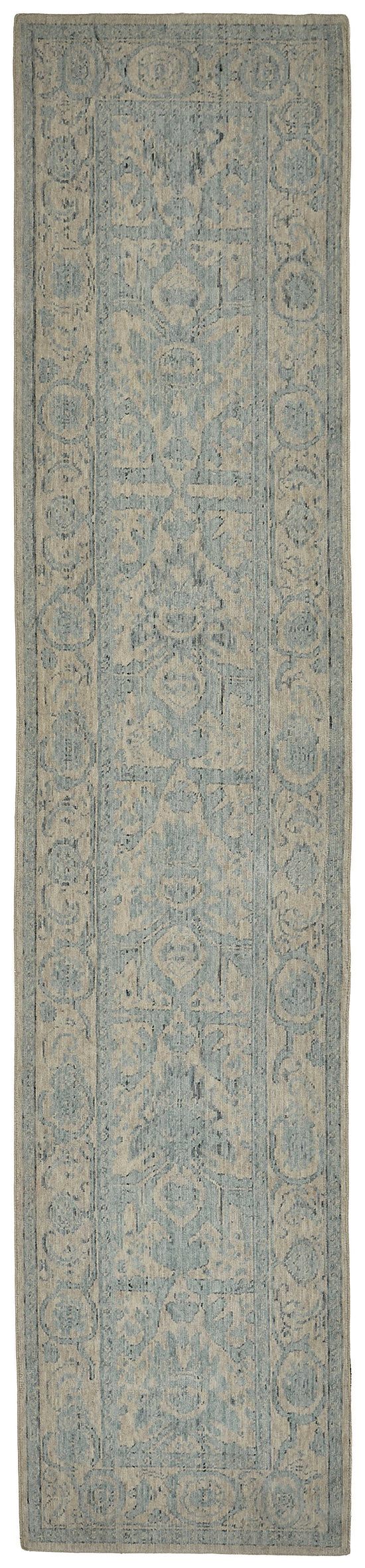2x12 Hand-Loomed Oushak Rug - 51145
