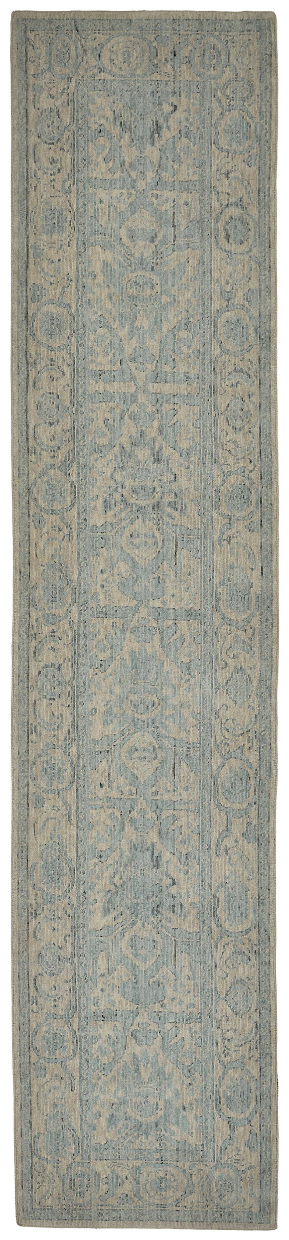 2x12 Hand-Loomed Oushak Rug - 51145