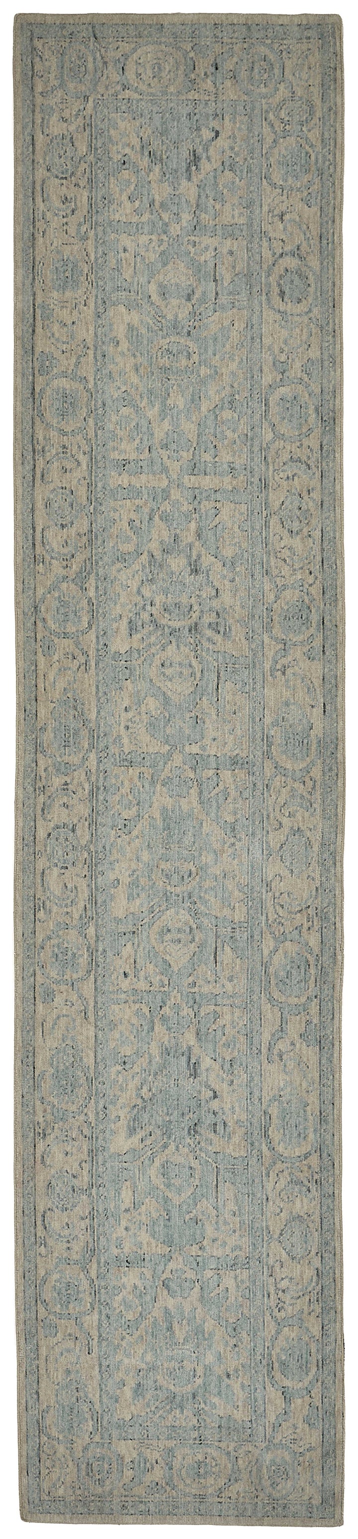 2x12 Hand-Loomed Oushak Rug - 51145