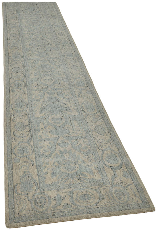 2x12 Hand-Loomed Oushak Rug - 51145
