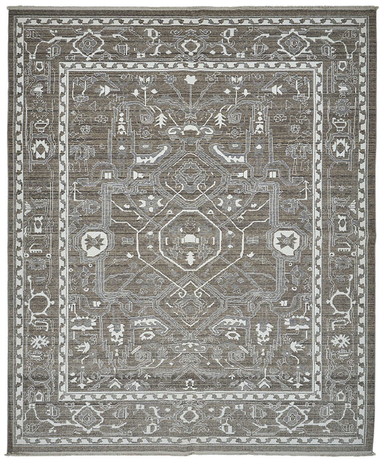 8x10 Hand-Loomed Oushak Rug - 51146
