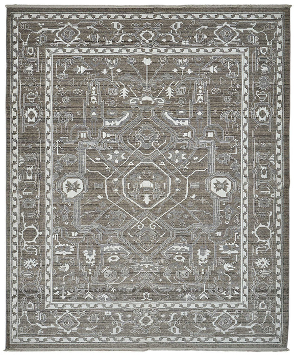 8x10 Hand-Loomed Oushak Rug - 51146