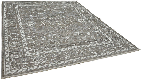 8x10 Hand-Loomed Oushak Rug - 51146