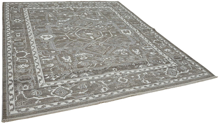 8x10 Hand-Loomed Oushak Rug - 51146
