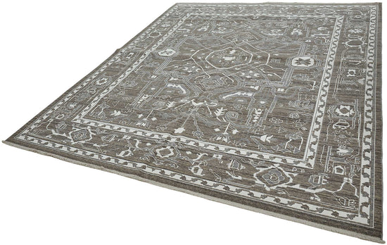 8x10 Hand-Loomed Oushak Rug - 51146