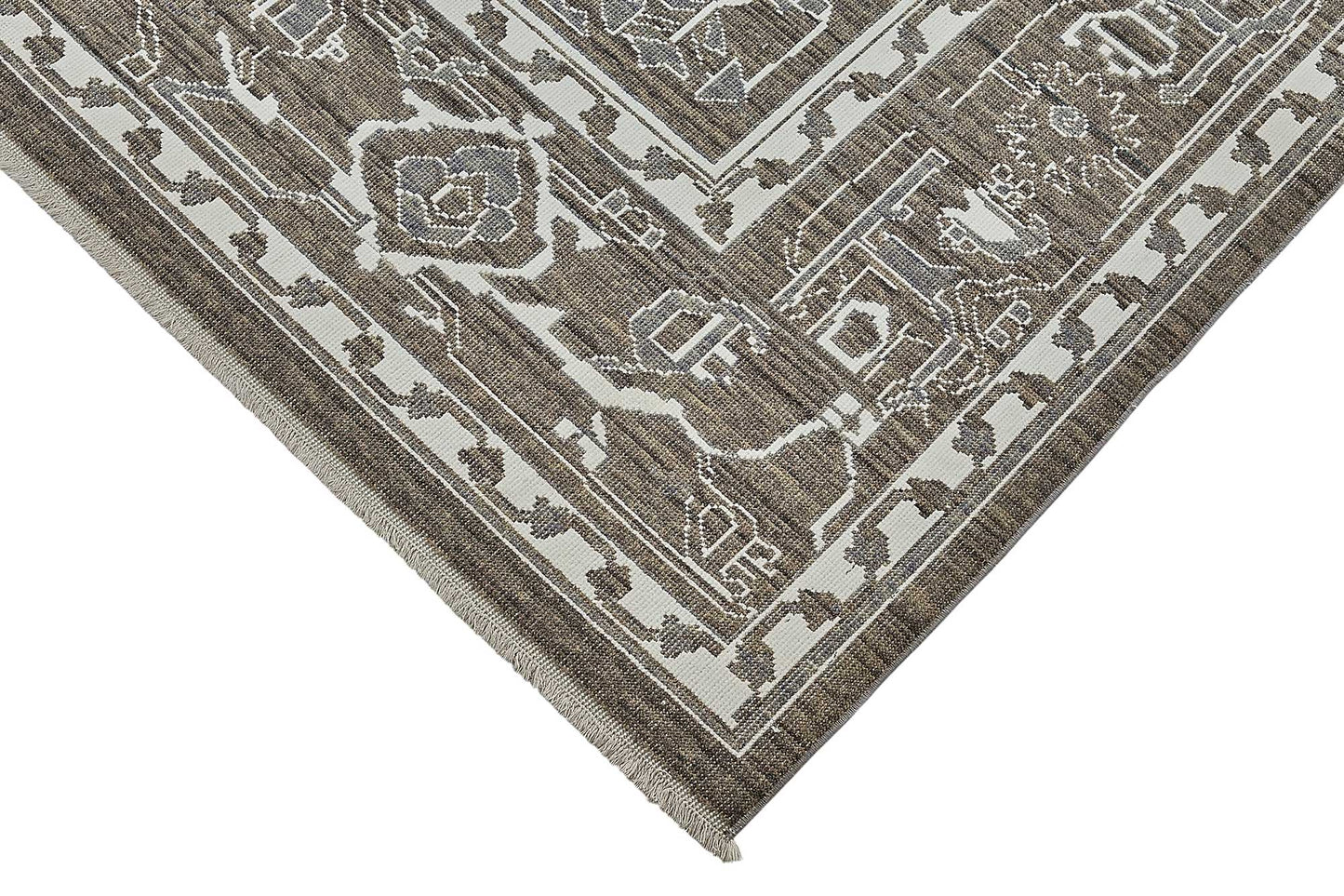 8x10 Hand-Loomed Oushak Rug - 51146