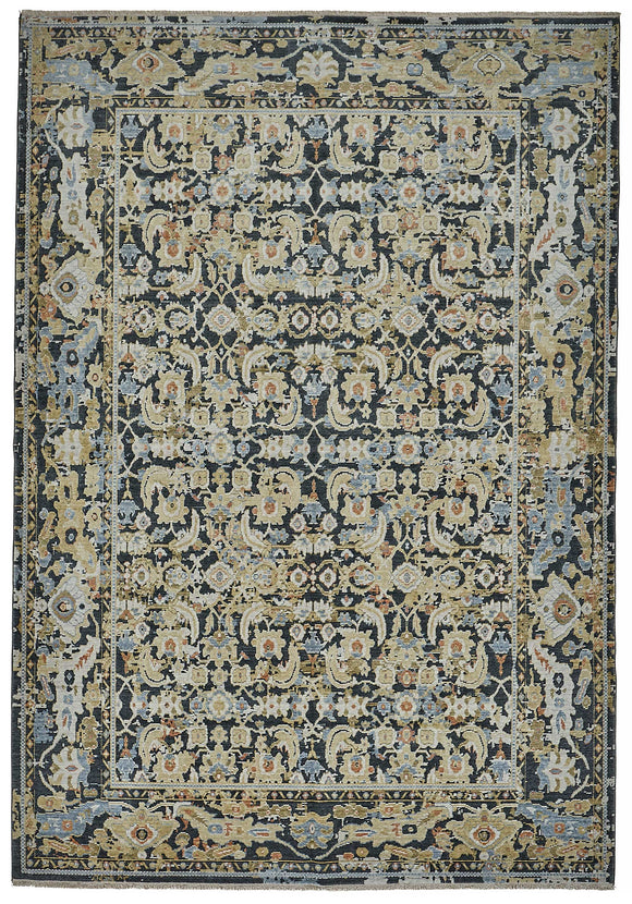 7x10 Hand-Loomed Oushak Rug - 51147