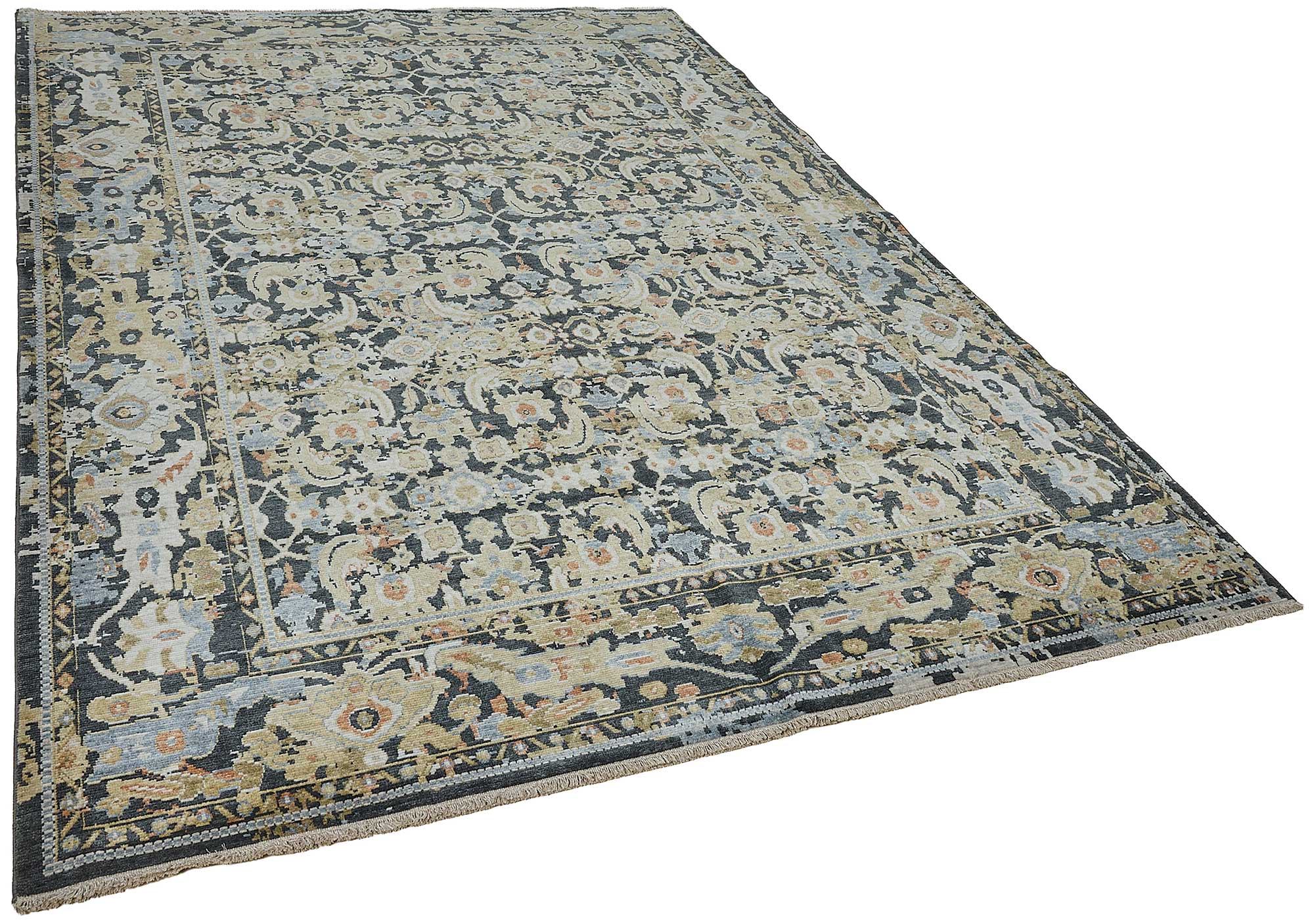 7x10 Hand-Loomed Oushak Rug - 51147