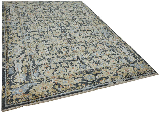 7x10 Hand-Loomed Oushak Rug - 51147