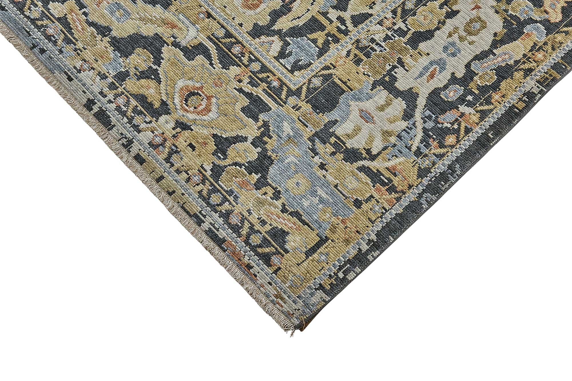 7x10 Hand-Loomed Oushak Rug - 51147