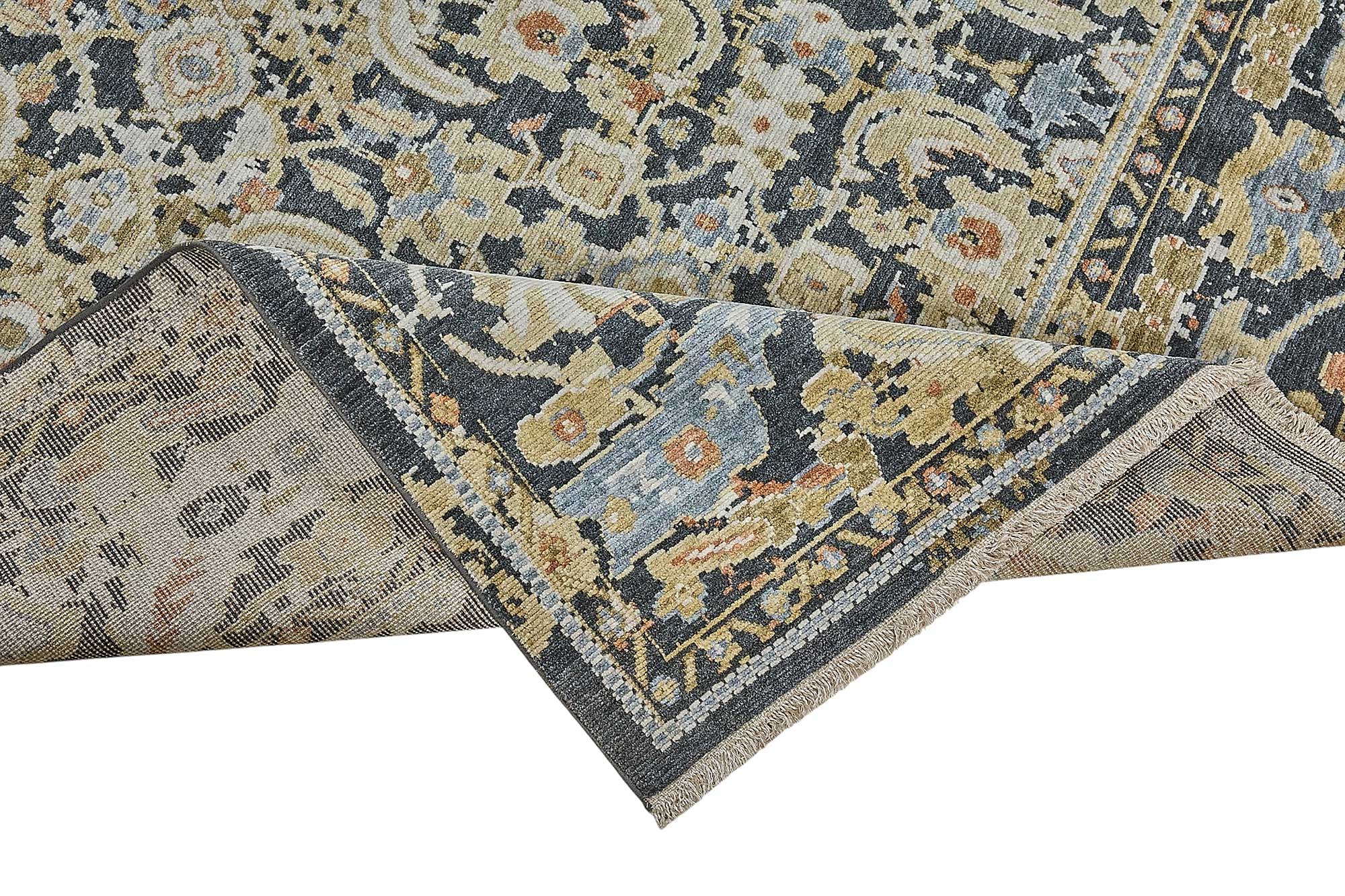 7x10 Hand-Loomed Oushak Rug - 51147