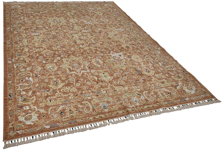 7x10 Hand-Loomed Oushak Rug - 51148