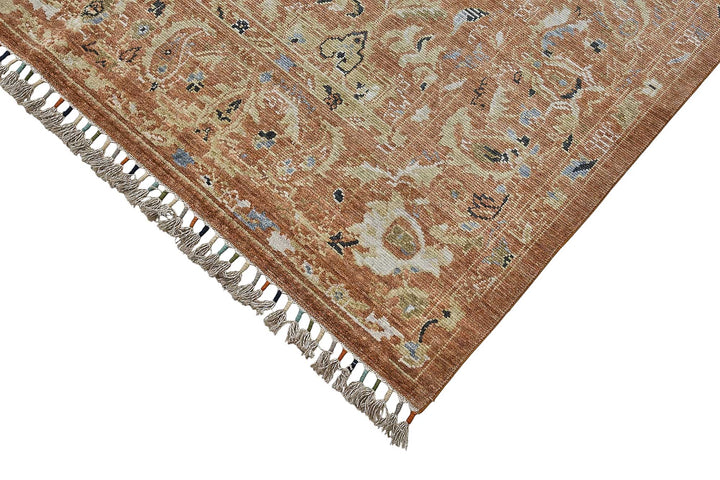 7x10 Hand-Loomed Oushak Rug - 51148