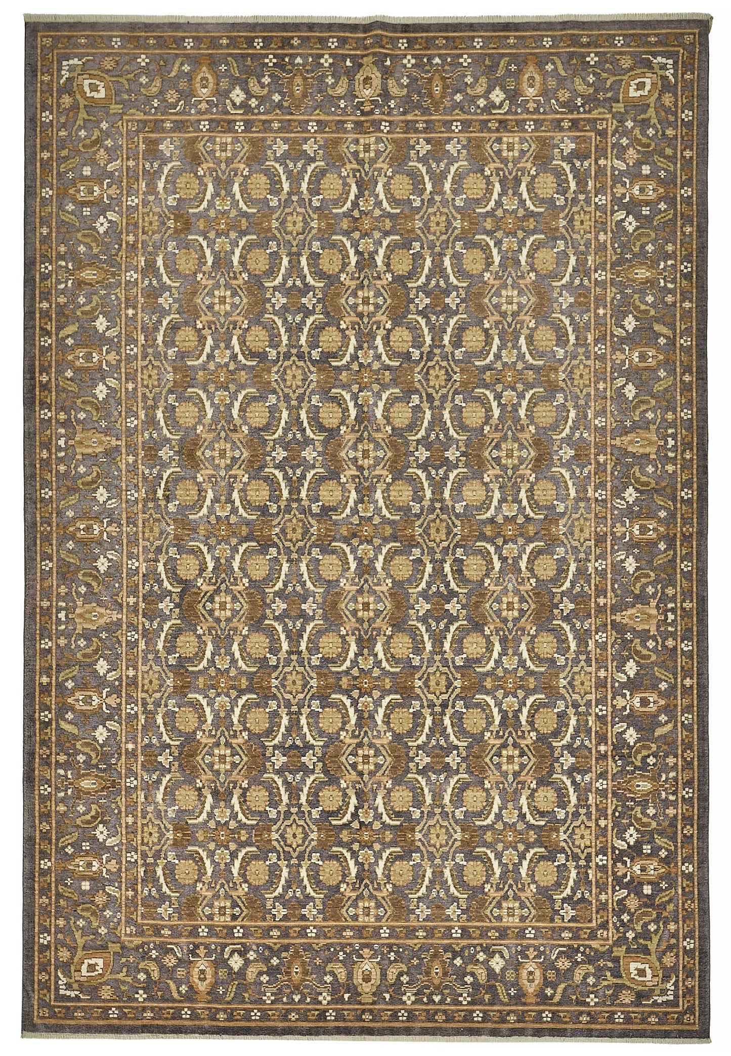 7x10 Hand-Loomed Oushak Rug - 51149