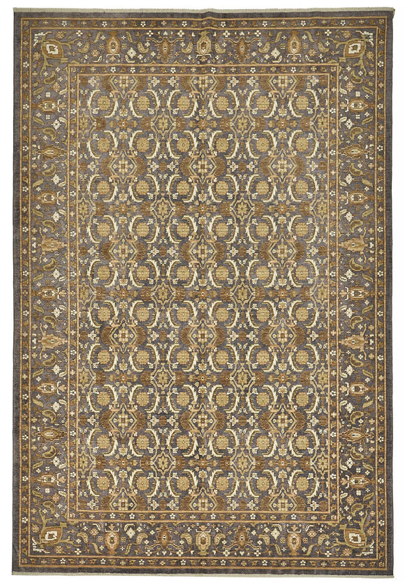 7x10 Hand-Loomed Oushak Rug - 51149