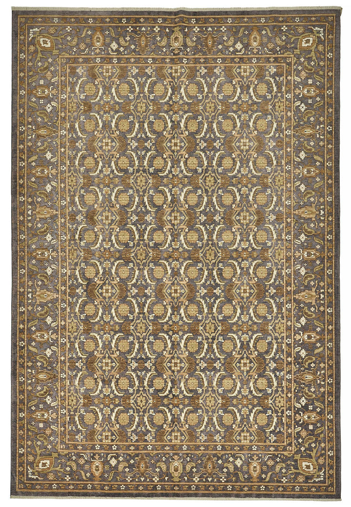 7x10 Hand-Loomed Oushak Rug - 51149