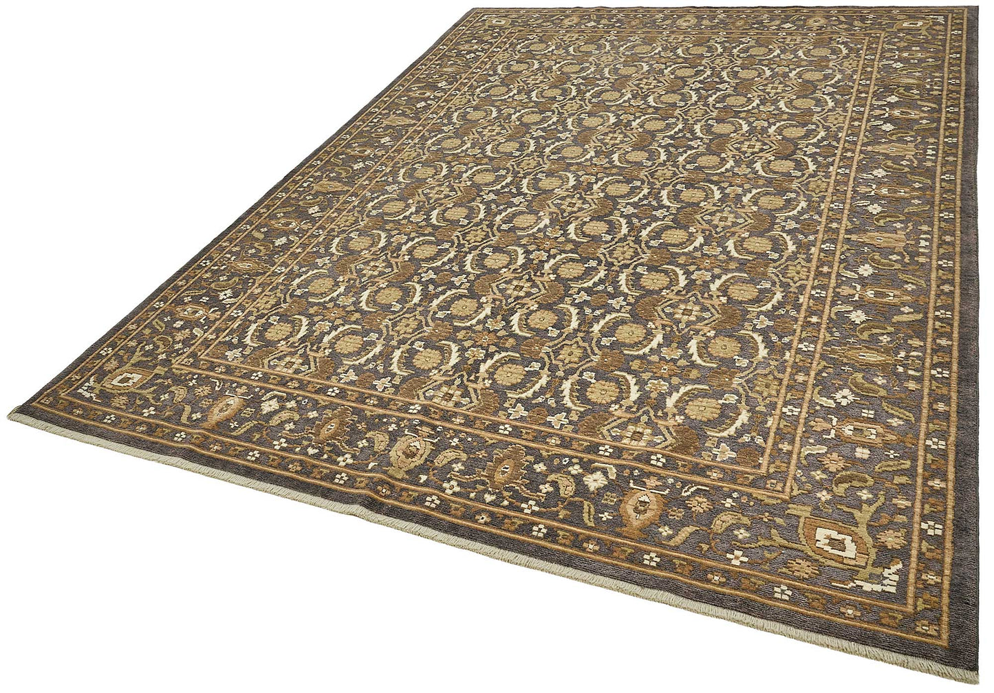 7x10 Hand-Loomed Oushak Rug - 51149