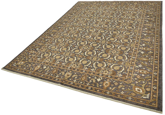 7x10 Hand-Loomed Oushak Rug - 51149