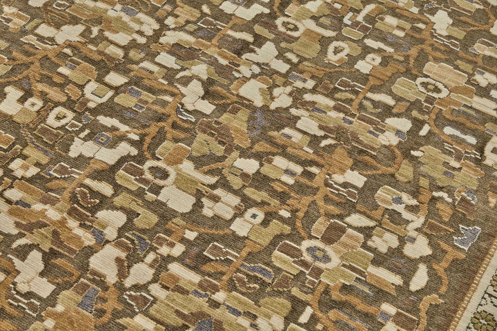 7x10 Hand-Loomed Oushak Rug - 51150