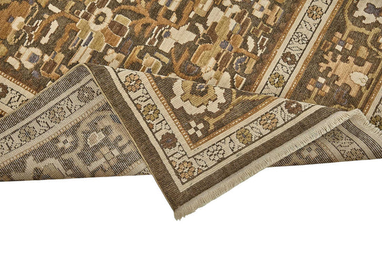 7x10 Hand-Loomed Oushak Rug - 51150