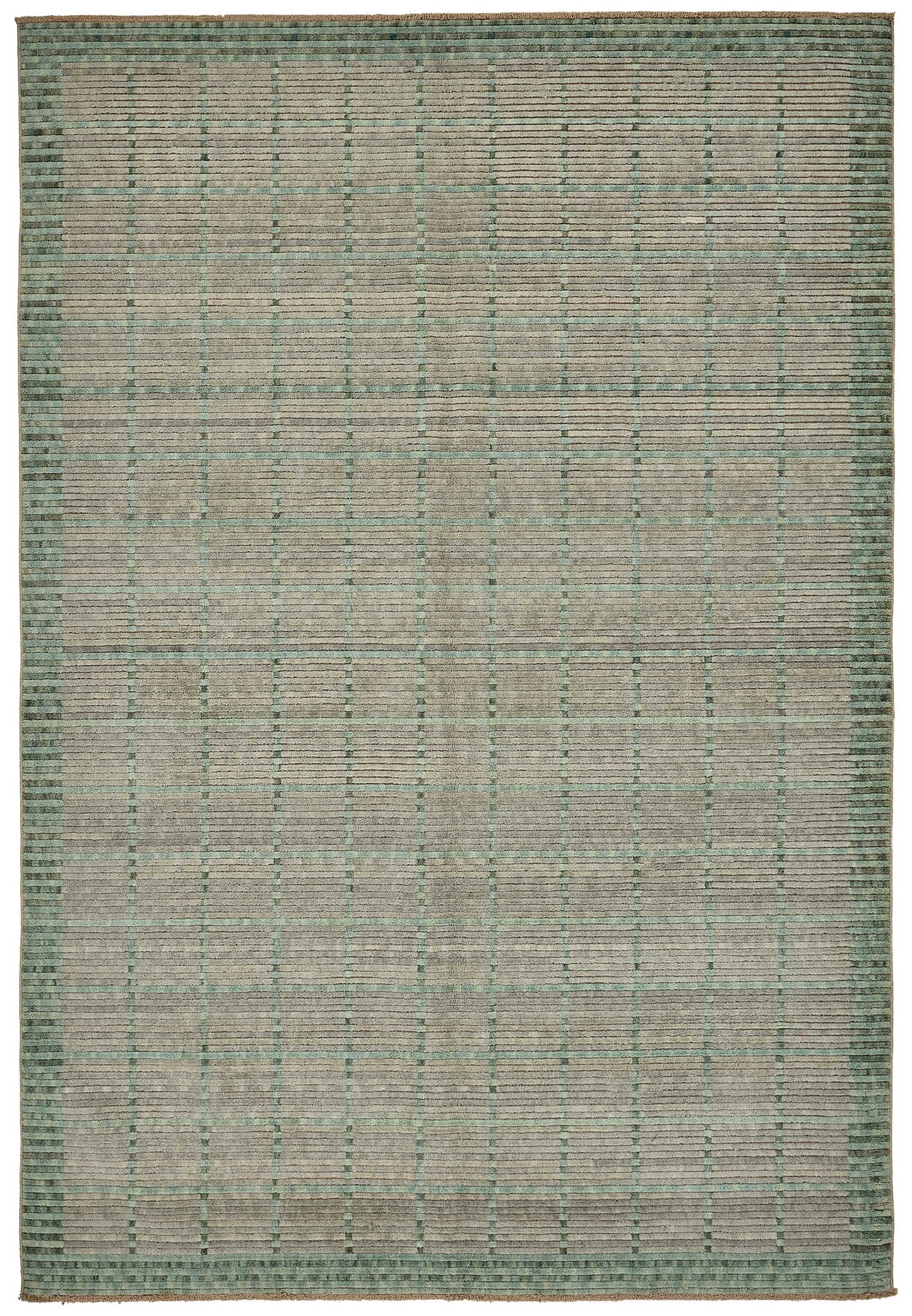 7x10 Hand-Loomed Oushak Rug - 51152