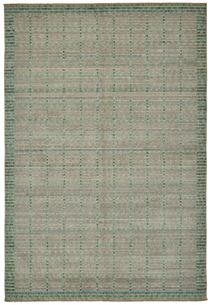 7x10 Hand-Loomed Oushak Rug - 51152