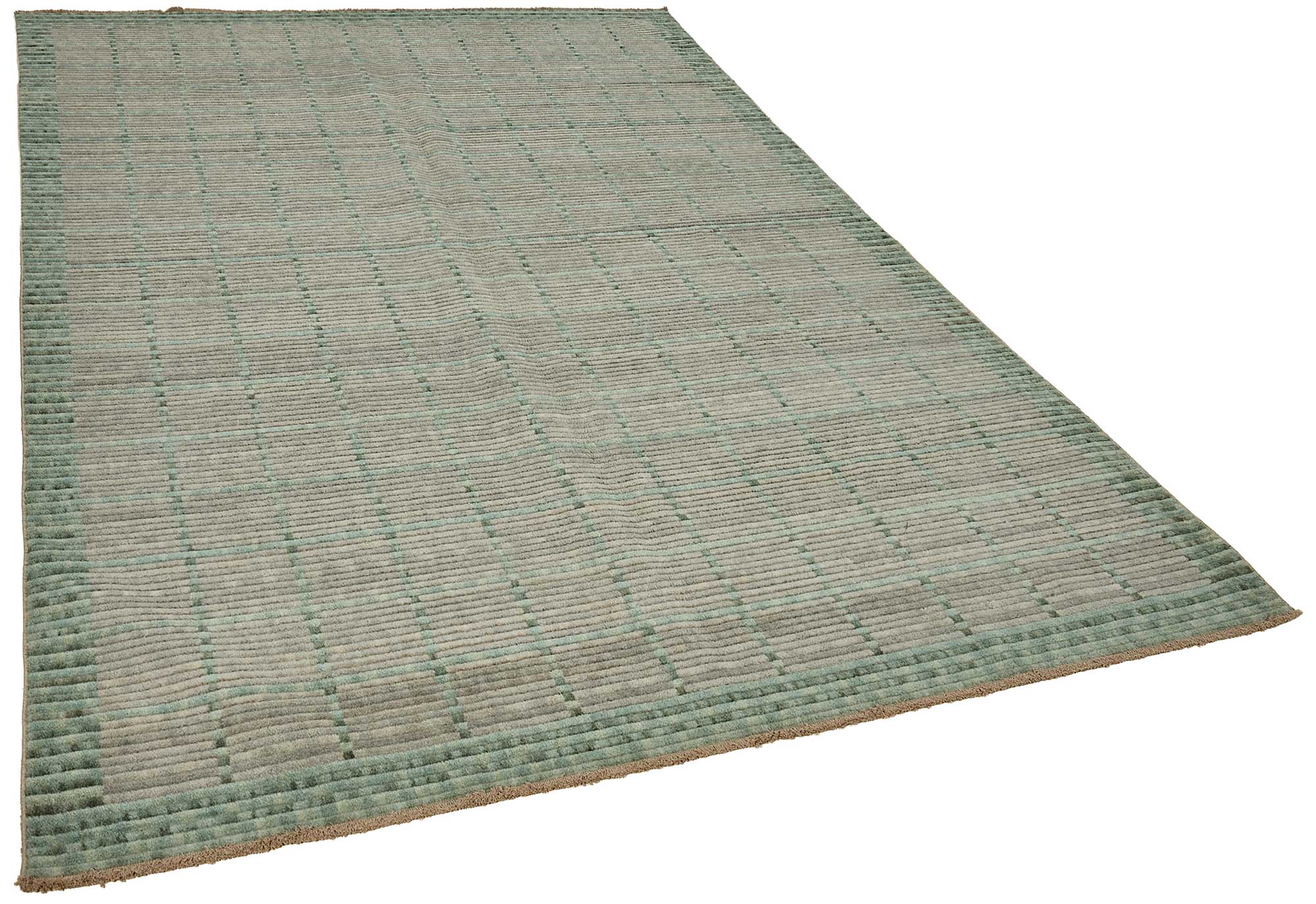 7x10 Hand-Loomed Oushak Rug - 51152