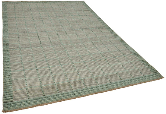 7x10 Hand-Loomed Oushak Rug - 51152