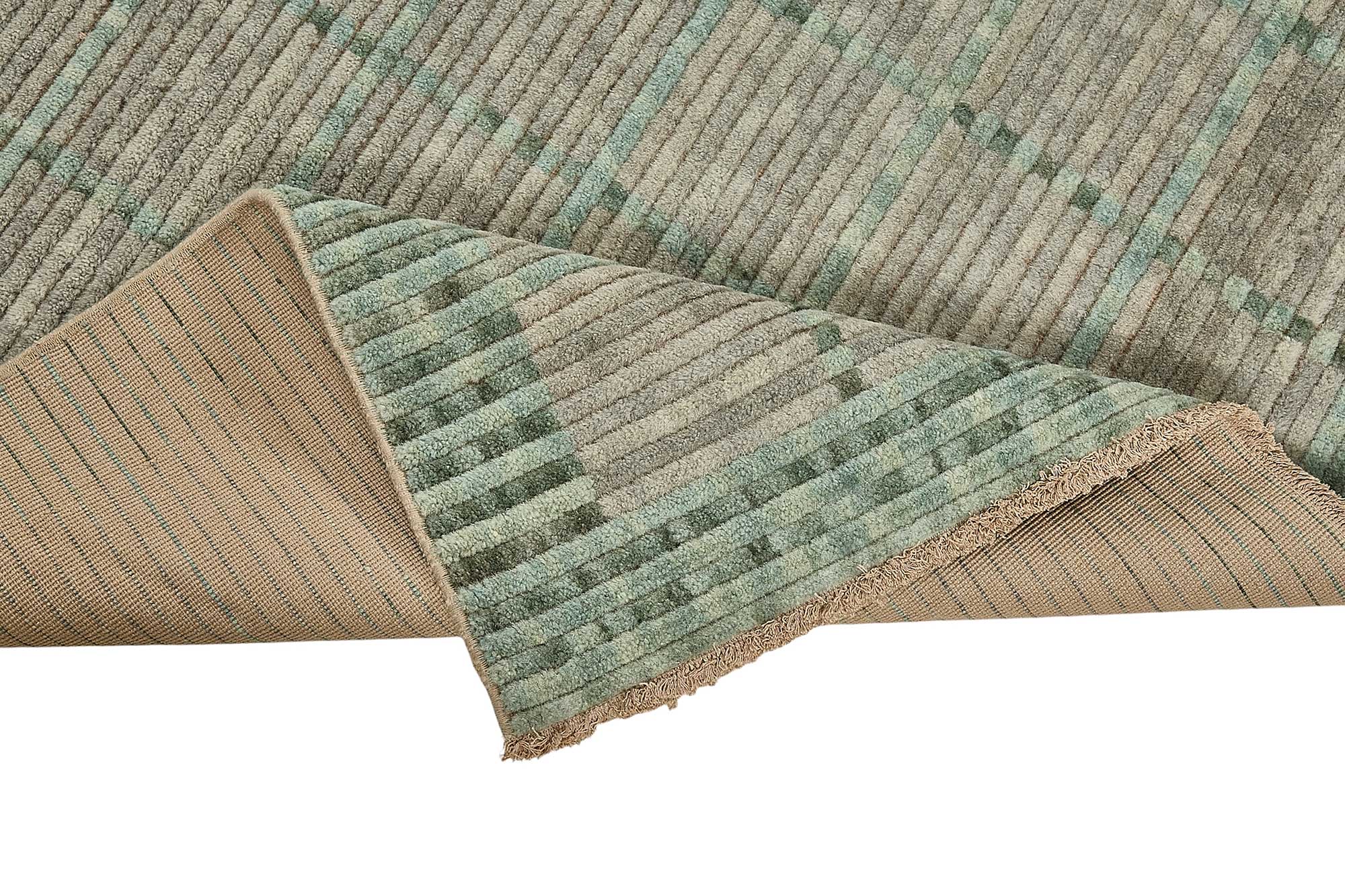7x10 Hand-Loomed Oushak Rug - 51152