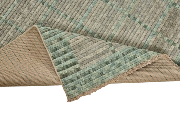 7x10 Hand-Loomed Oushak Rug - 51152