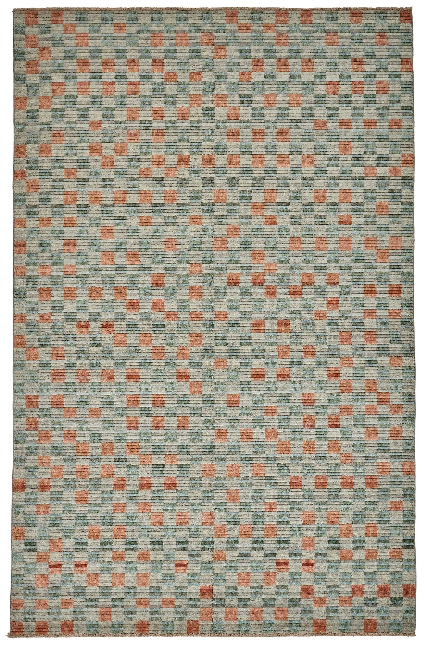 6x10 Hand-Loomed Oushak Rug - 51153
